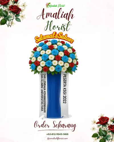 Standing Flower di Kapal